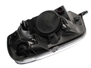 Far fata Dreapta (halogen, H4/PY21W/W5W, electric, cu motor, culoare insert: cromat, culoare semnalizator: transparent) potrivit CITROEN NEMO, NEMO/MINIVAN; FIAT FIORINO/MINIVAN 01.08- - Img 2