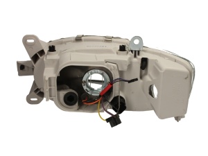 Far fata Dreapta (halogen, H4/PY21W/W5W, electric, manual, fara motoras, culoare insert: alb, culoare semnalizator: transparent) potrivit FORD ESCORT CLASSIC, ESCORT VI -07.00 - Img 2