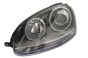 Far fata Stanga (D2S/H7, electric, cu motor, culoare insert: negru) potrivit VW GOLF 5, JETTA III