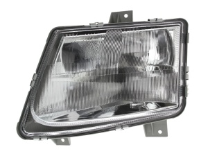 Far fata Stanga (H1/H4, electric, fara motoras, culoare insert: argintiu, culoare semnalizator: transparent) potrivit MERCEDES V (638/2), VITO (W638) -07.03 - Img 1