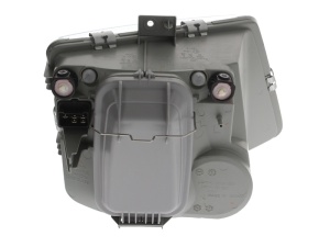 Far fata Stanga (H1/H4, electric, fara motoras, culoare insert: argintiu, culoare semnalizator: transparent) potrivit MERCEDES V (638/2), VITO (W638) -07.03 - Img 2