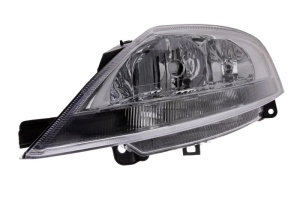 Far fata Stanga (H1/H7, electric, cu motor) potrivit CITROEN C3 I -12.10 - Img 1