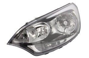 Far fata Stanga (H1/H7/P21/PY21W, electric, mecanic, fara motoras, culoare insert: negru) potrivit KIA RIO II, RIO III -12.16 - Img 1