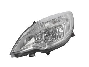 Far fata Stanga (H1/H7/W21, electric, cu motor, culoare insert: cromat) potrivit OPEL MERIVA B - Img 1
