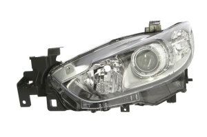 Far fata Stanga (H11/H15/W5W/WY21W, electric, fara motoras, culoare insert: negru, culoare semnalizator: transparent) potrivit MAZDA 6, 6/KOMBI - Img 1