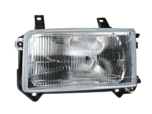 Far fata Stanga (H4, manual, fara motoras, culoare insert: cromat) potrivit VW TRANSPORTER T4