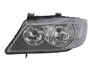Far fata Stanga (H7, electric, fara motoras, culoare semnalizator: alb) potrivit BMW 3 (E90), 3 (E91) - Img 1