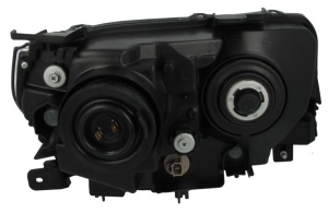 Far fata Stanga (H7/HB3, electric, fara motoras, culoare insert: cromat, culoare semnalizator: transparent) potrivit SUZUKI GRAND VITARA II - Img 2