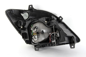 Far fata Stanga (H7/PY21W/W5W, electric, fara motoras, bec, culoare insert: argintiu, culoare semnalizator: galben) potrivit MERCEDES SPRINTER 3,5-T (B906), SPRINTER 3-T (B906) 01.06- - Img 2