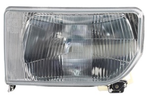 Far fata Stanga (halogen, H4, manual, fara motoras, culoare insert: cromat) potrivit FORD ECOSPORT, ESCORT III EXPRESS, ESCORT IV, ESCORT IV EXPRESS, ORION II - Img 1