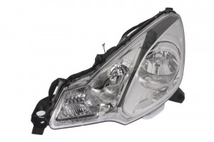 Far Stanga (H1/H7, electric, cu motor, culoare insertie: negru) potrivit CITROEN C3 I, C3 II, DS3 - Img 1