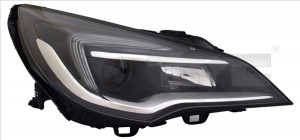 Far Stanga (H1/H7/LED, electric, cu motor, DRL) potrivit OPEL ASTRA K dupa 2015