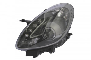 Far Stanga (H1/H7/LED/PY24W, electric, cu motor, DRL, culoare: negru) potrivit ALFA ROMEO GIULIETTA, GIULIETTA/HATCHBACK 2010-2016