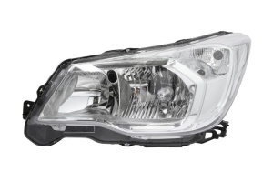 Far Stanga (H11/HB3/W5W/WY21W, electric, cu motor, culoare insert: cromat, culoare semnalizator: transparent) potrivit SUBARU FORESTER