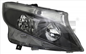 Far Stanga (H15/H7, electric, cu motor, culoare insertie: negru) potrivit MERCEDES V (W447), VITO MIXTO (DOUBLE CABIN), VITO TOURER (W447), VITO (W447) - Img 3