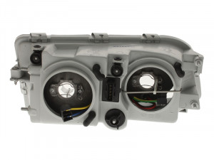 Far Stanga (H7, electric, fara motoras, culoare insertie: cromat) potrivit VOLVO S40 I, V40 1998-2000 - Img 2