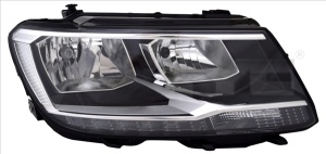 Far stanga (H7/H7/LED, cu motor) potrivit VW TIGUAN II 2016-2019