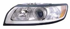 Far Stanga (H7/H9, electric, cu motor, culoare insert: cromat) potrivit VOLVO S40 II, V50 2007-2012