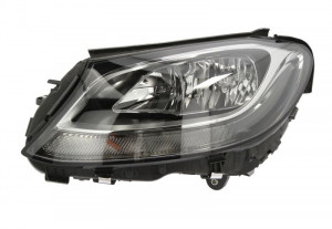 Far Stanga (halogen, H7/PWY24W, electric, cu motor, bec) potrivit MERCEDES C (A205), C (C205), C T-MODEL (S205), C (W205) - Img 1