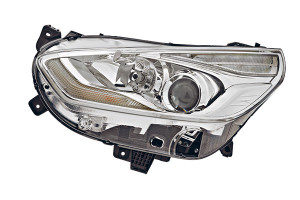 Far Stanga (halogen, H7/W5W, electric, fara motoras, culoare insertie: cromat) potrivit FORD GALAXY III - Img 3