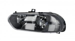 Far stanga potrivit ALFA ROMEO 156 1997-2003 - (H1/H7, reglaj electric, fundal negru)