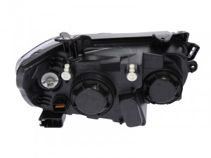 Far stanga potrivit CHEVROLET AVEO - (H7, reglaj electric, cu motoras, fundal negru) - Img 2