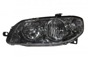 Far stanga potrivit FIAT PUNTO 2003-2012 - (H1/H7, reglaj electric, fundal negru)
