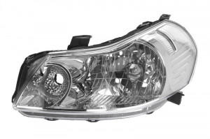 Far stanga potrivit SUZUKI SX4 - (H4, electric, cu motoras, fundal cromat) - Img 2