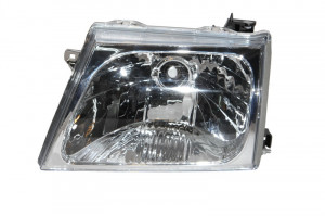 Far stanga potrivit TOYOTA HILUX 1997-2005 - (H4, manual, fundal cromat) - Img 3