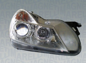 Far Stanga (xenon, D1S/H7, automat, cu motor, bec, culoare insertie: gri) potrivit MERCEDES SL (R230) -01.12 - Img 2