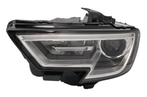 Fat stanga (D5S/H8/LED, electric, cu motor, fara unitate control lumini; fara unitate control lumini LED) potrivit AUDI A3 8V 2016-2020