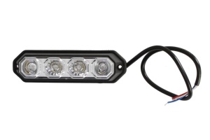 Girofar (portocaliu, 12/24V, LED, LED, 6W, fixare orizontala, directional) - Img 1