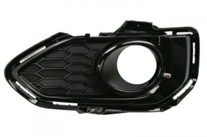 Grila bara cu locas far ceata, negru potrivit HONDA JAZZ IV 2015-2020