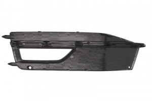 Grila bara Dreapta S, cu locas proiector, plastic, negru potrivit AUDI A4 ALLROAD B8, A4 B8 11.07-05.16 11.11-12.15 - Img 2