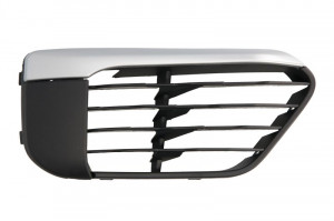 Grila bara Dreapta X-LINE, plastic, argintiu/negru potrivit BMW X1 F48 dupa 2014 dupa 2015