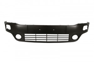 Grila bara fata cu locas proiector, plastic, gri potrivit ABARTH PUNTO EVO; FIAT PUNTO, PUNTO EVO, PUNTO EVO/HATCHBACK dupa 2008 2008-2012