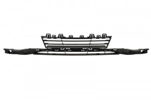 Grila bara fata plastic, negru potrivit BMW 3 F30, F80, 3 F31 2011-2019 2015-2019