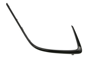 Grila bara fata potrivit Toyota COROLLA E21 Hatchback 2018-2022 - plastic, negru-mat