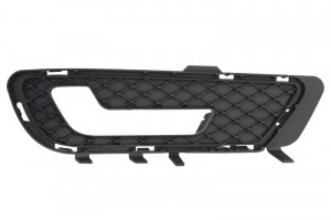 Grila bara fata Stanga AVANTGARDE, cu locas lumini zi, plastic, negru potrivit MERCEDES E T-MODEL S212, E W212 2009-2016 2009-2013