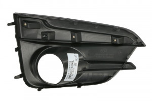 Grila bara fata stanga cu È™ipcÄƒ cromatÄƒ, cu locas lampa ceata, plastic, negru potrivit SUBARU IMPREZA GK, GT 11.17-12.19 - Img 2
