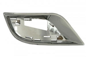 Grila bara fata Stanga plastic, crom potrivit JEEP GRAND CHEROKEE IV dupa 2010 dupa 2016