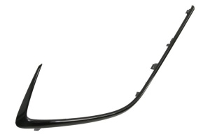 Grila bara fata stanga potrivit Toyota COROLLA E21 Hatchback 2018-2022 - plastic, negru-mat