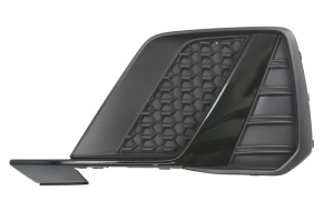 Grila bara fata stanga potrivita Audi A1 GB dupa 2018 - cu dunga neagra