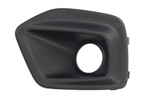 Grila bara Stanga cu locas proiector, plastic, negru potrivit FIAT FIORINO/MINIVAN dupa 2007 dupa 2016