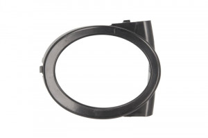 Grila bara Stanga pachet M, cu locas proiector, plastic, negru potrivit BMW 3 E46 1997-2007 1998-2007