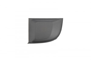 Grila bara Stanga plastic, negru, TUV potrivit ABARTH 500 / 595 / 695, 500C / 595C / 695C; FIAT 500 dupa 2007 dupa 2007