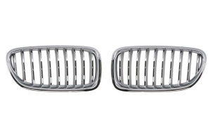 Grila radiator Dreapta/Stanga negru-mat potrivit BMW 5 F10, 5 F11 1.6-4.4 2009-2017 pana in 2017