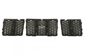 Grila radiator Interior LAREDO/LIMITED/OVERLAND, negru potrivit JEEP GRAND CHEROKEE IV 3.0-6.4 2013-2016