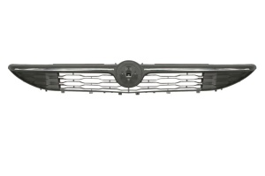 Grila radiator potrivit FIAT DOBLO, DOBLO CARGO 1.3D-2.0D dupa 2010 - (crom/negru)