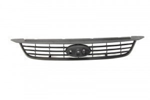 Grila radiator potrivit FORD FOCUS II, FOCUS II/combi; 1.4-2.5 2004-2012 pana in 2011 - (negru) - Img 2